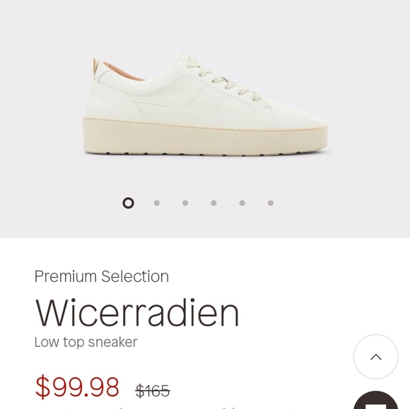 Mr. B's Collection Cream Leather Men's Sneaker Size 10 - Picture 2 of 13